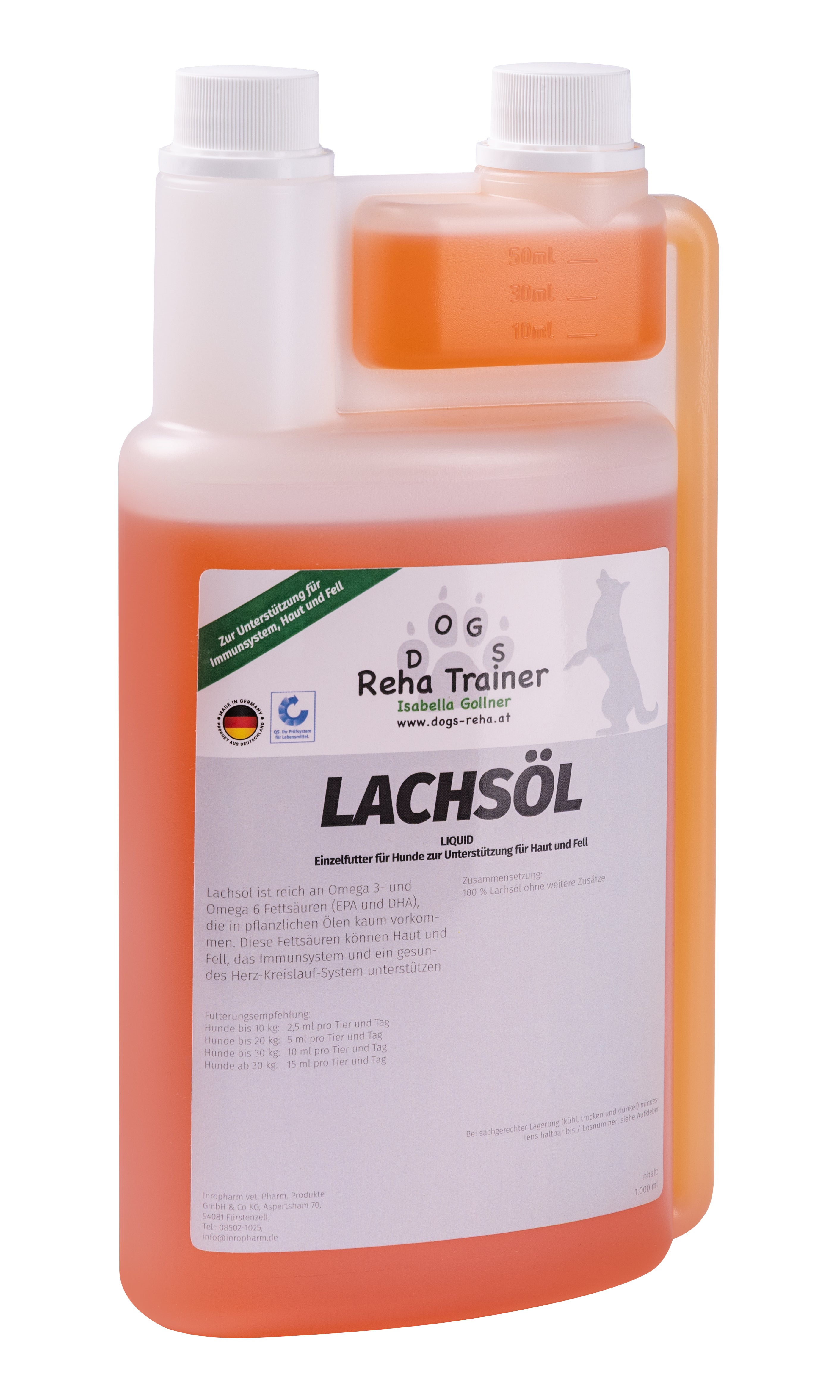 Lachsöl - das Omega 3 Talent