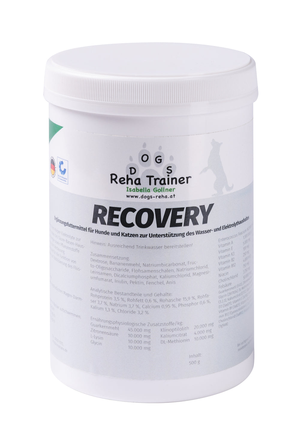 Recovery: Regeneration für aktive Hunde